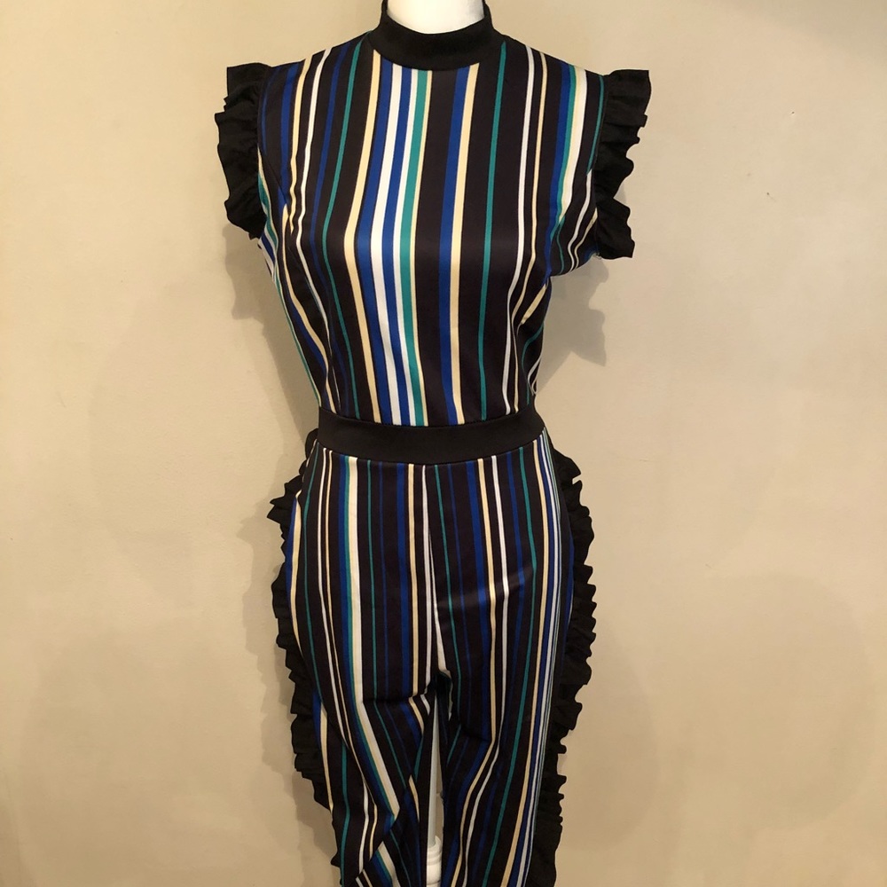 Multi-color Jumpsuit
